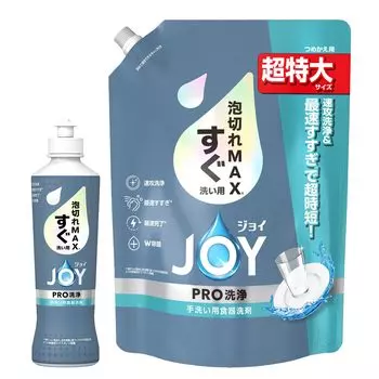 Средство для мытья посуды Joy PRO для немедленного мытья тела 290 мл, сменный блок 920 мл [оптовая закупка] Стирка, +