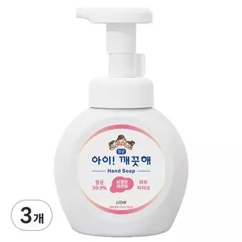 Средство для мытья рук Lion Eye Clean, свежий лимонный аромат, 250 мл, 3 шт.