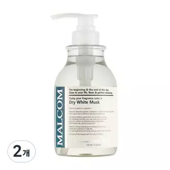 Средство для мытья рук Malcolm Dry White Musk, 520 мл, 2 шт.
