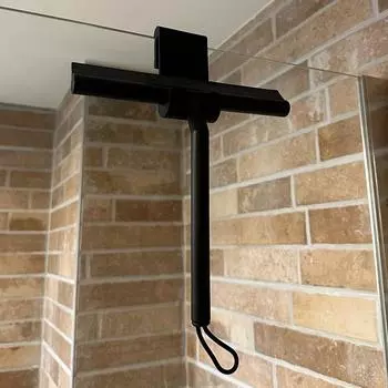 Средство для мытья стеклянных дверей, скребок для душевых стен с силиконовым держателем, скребок для чистки зеркал в ванной, очистка стекол