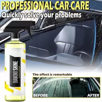 Средство для мытья стекол, средство для удаления пятен со стекол, средство для мытья окон автомобиля 237 мл One Size