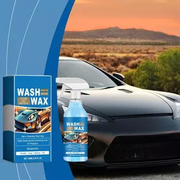 Средство для полировки автомобиля Полировка и уход за краской автомобиля Эффективно удаляет пятна и следы, делая ее яркой, как новая 100 мл One Size синий