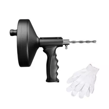 Средство для прочистки канализации для кухни, ванной, ванной комнаты, простота в эксплуатации, гибкая стальная проволочная дренажная труба 3M чёрный