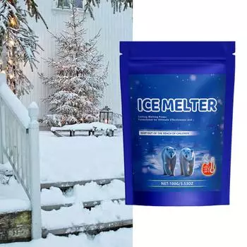 Средство для растапливания льда и снега. Быстродействующее средство для растапливания льда на основе соли. Безопасно для растапливания на бетонных заводах. Обувь для подъездных путей и металла.