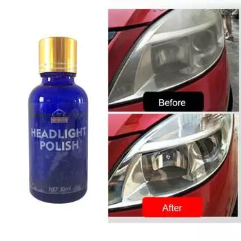 Средство для ремонта автомобильных фар, средство против царапин, полирующая жидкость для автомобильного покрытия