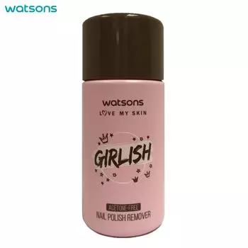 Средство для снятия лака без ацетона Watsons Girlish 100 мл. 100 ml.