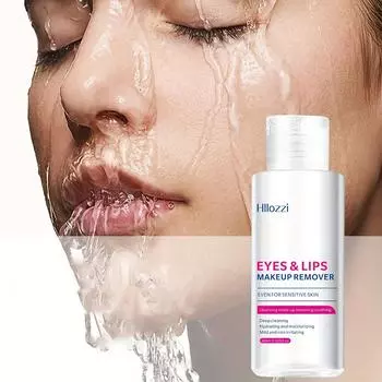 Средство для снятия макияжа, 60 мл. Нежное и не раздражающее кожу средство для снятия макияжа «три в одном» для глубокого очищения глаз, лица и губ. 60ml