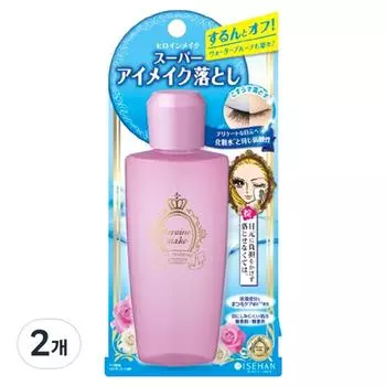 Средство для снятия макияжа с губ и глаз Kiss Me Heroine Make, 110 мл, 2 шт.
