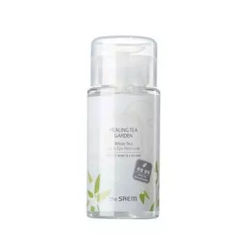 Средство для снятия макияжа с губ и век Saem Healing Tea Garden White Tea, 150 мл, 1 шт.
