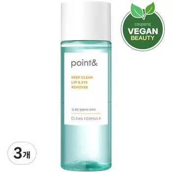 Средство для снятия макияжа с губ и глаз Point & Deep Clean, 150 мл, 3 шт.