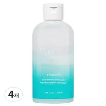 Средство для снятия макияжа с губ и глаз Etude House, 250 мл, 4 шт.