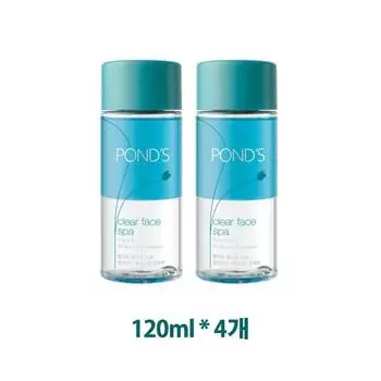 Средство для снятия макияжа с губ и глаз Pond s Clear Face Spa, 240 мл, 2 шт.