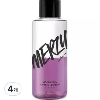 Средство для снятия макияжа с губ и глаз Merge Good Berry, 210 мл, 4 шт., 210 мл
