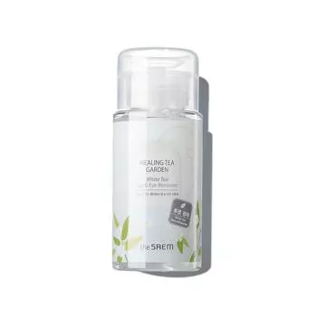 Средство для снятия макияжа с губ и век Saem Healing Tea Garden White Tea, 150 мл, 1 шт.
