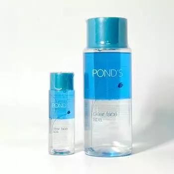 Средство для снятия макияжа с губ и глаз Pond s Clear Spa 300 мл+50 мл, специальное, 300 мл+50 мл