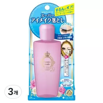 Средство для снятия макияжа с губ и глаз Kiss Me Heroine Make, 110 мл, 3 шт.