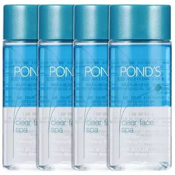 Средство для снятия макияжа с губ и глаз Pond s Clear Face Spa, 120 мл, 4 шт.