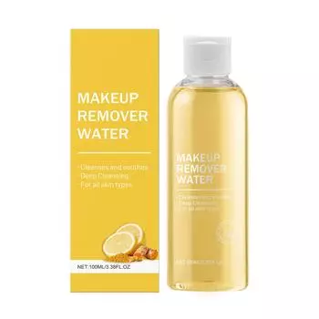 Средство для снятия макияжа с лимоном, теплое и чистое, не стягивающее и освежающее, 100 мл One Size