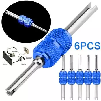 Средство для снятия сердечника клапана кондиционера из алюминиевого сплава, антикоррозионное (синий)