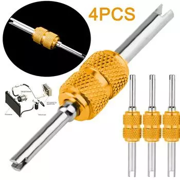 Средство для снятия сердечника клапана кондиционера из алюминиевого сплава, антикоррозионное (Золото) Делавэр