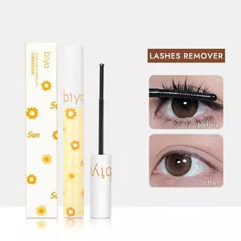 Средство для снятия туши Biya Mascara Eyelashes Remover, мягко удаляет макияж с глаз