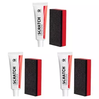 Средство для удаления автомобильных царапин с губкой, паста для полировки автомобиля, воск для ремонта царапин на краске автомобиля