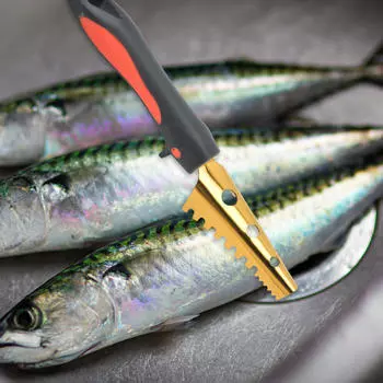 Средство для удаления чешуи рыбы, средство для удаления накипи, быстрый и легкий скребок, скалер для золотой