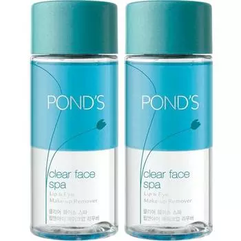 Средство для удаления губ и глаз Pond s Clear Face Spa, 120 мл, 2 шт. Известная корейская косметика