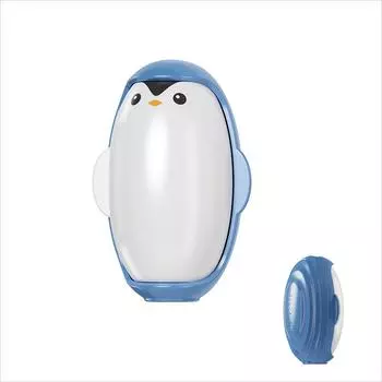 Средство для удаления катышков Penguin Lint Remover Бытовая портативная липкая моющаяся многоразовая мини-роликовая щетка-шар, подходящая для чистки шерсти домашних животных розовый
