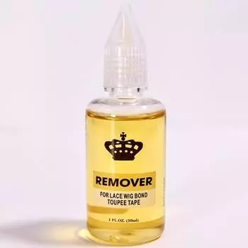 Средство для удаления клейкой ленты 1 жидкая унция (30мл) для легкого отсоединения парика. Средство для удаления клея - многоцелевое решение для отсоединения париков, накладных волос и шиньонов 30ML