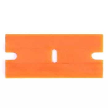 Средство для удаления клея с стекла: Лезвие с одной режущей кромкой для очистки автомобильной пленки с предохранительным зажимом