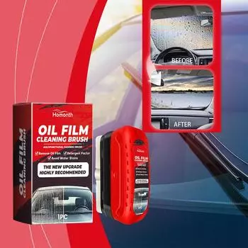 Средство для удаления масляной пленки с лобового стекла, средство для удаления масляной пленки со стекла автомобиля, очиститель масляной пленки 120 мл для удаления грязи с окон автомобиля, вода St W6R5