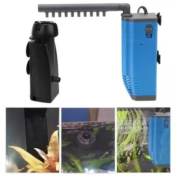 Средство для удаления масляной пленки с поверхности аквариума, насос для увеличения содержания кислорода в пруду, фильтр для аквариума, 1 комплект, скиммер для очистки воды в аквариуме