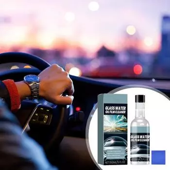 Средство для удаления масляной пленки со стекла Очиститель для стекол Очиститель масляной пленки Покрытие для автомобильных стекол Очиститель лобового стекла с чистящим полотенцем Средство для удаления масляной пленки со стекла CHINA