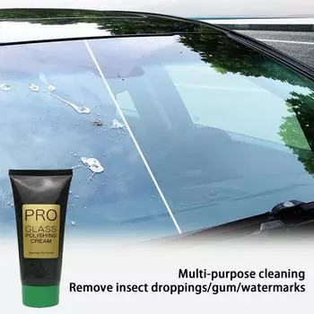 Средство для удаления масляной пленки со стекла, полировальный крем для автомобиля, очиститель для стекла для детейлинга автомобиля, эффективное удаление пятен масляной пленки со стекла автомобиля CHINA