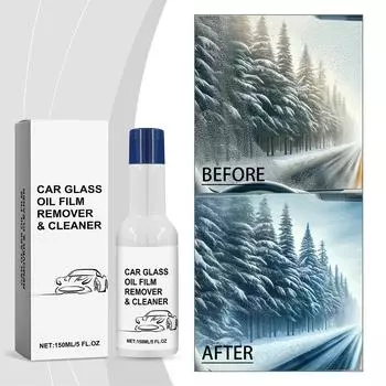 Средство для удаления масляной пленки со стекол автомобиля, средство для удаления пятен с лобового стекла, масляная пленка, покрытие для лобового стекла, прозрачное средство для детализации окон автомобиля