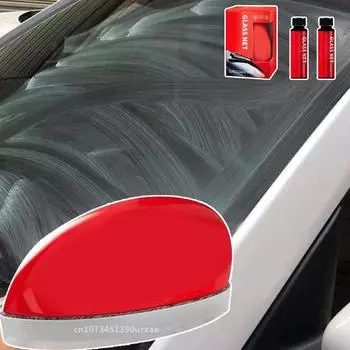 Средство для удаления масляной пленки со стекол автомобиля Очистка лобового стекла Сильнодействующее средство для удаления пятен Покрытие стекол автомобиля Удаление масляной пленки с окон Детейлинг автомобиля