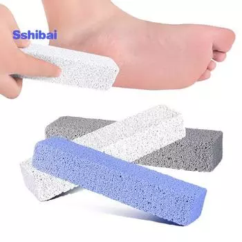 Средство для удаления мозолей в педикюре, длинное многогранное идеальное приспособление, трудосберегающий скребок для удаления мозолей с твердой кожи, пемза серый