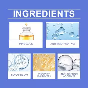 Средство для удаления нагара из двигателя автомобиля, высокоэффективное средство для защиты двигателя от износа, снижение шума и тряски моторного масла жёлтый