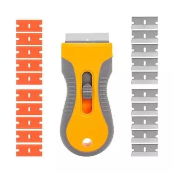 Средство для удаления наклеек на оконные стекла, скребок для чистки автомобиля, волокнистая виниловая пленка, тонировочная пленка для духовки, скребок для чистки