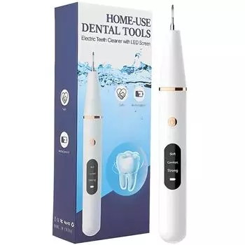 Средство для удаления пятен с зубов с 2 чистыми головками Средство для удаления зубного камня для взрослых и детей Without Accessories