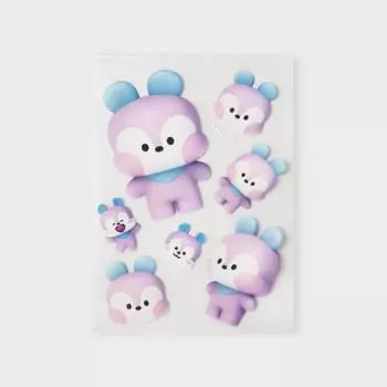 Средство для удаления пузырьковых наклеек Line Friends BT21 MANG Big & Tiny