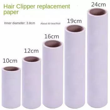 Средство для удаления разрываемой сменной бумаги для одежды, липкой пыли, бумажного ролика для удаления волос, сменной бумаги, бумажного сердечника 10 CM