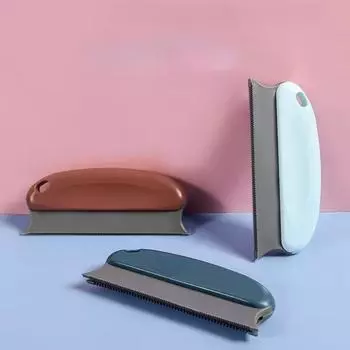 Средство для удаления шерсти домашних животных Remove Brush, средство для удаления катышков из шерсти кошек и собак для уборки дома, бережно сбривает шерсть и очищает щетки для меха красный