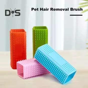 Средство для удаления шерсти кошек, многоразовый ролик для удаления катышков, портативный инструмент для удаления шерсти домашних животных, чистящий ролик для дивана, ковра, одеяла, коврика, постельных принадлежностей автомобиля синий