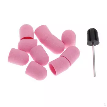 Средство для удаления шлифовальных колпачков для напильников Полировщик синий