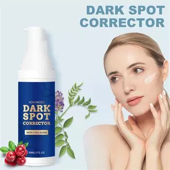 Средство для удаления темной гиперпигментации на лице, сыворотка для удаления темной гиперпигментации, старения, коричневого цвета, акне, мелазмы, коричневого цвета, дозировка с ниацинамидом для женщин и мужчин 30 мл One Size синий