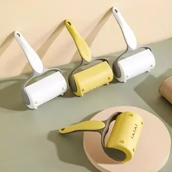 Средство для удаления волос моющийся сильный липкий многоразовый ковер одежда диван валик для ворса товары для дома слоновая кость