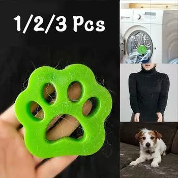 Средство для удаления волос с домашних животных, аксессуар для стиральной машины, средство для удаления ворса с меха кошек и собак, сушилка для одежды, многоразовая чистящая сушилка для белья, ловушка 1 PCS random color
