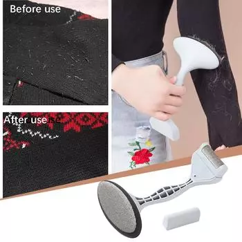 Средство для удаления волос с двойной головкой, средство для удаления волос, щетка для одежды, артефакт разноцветный